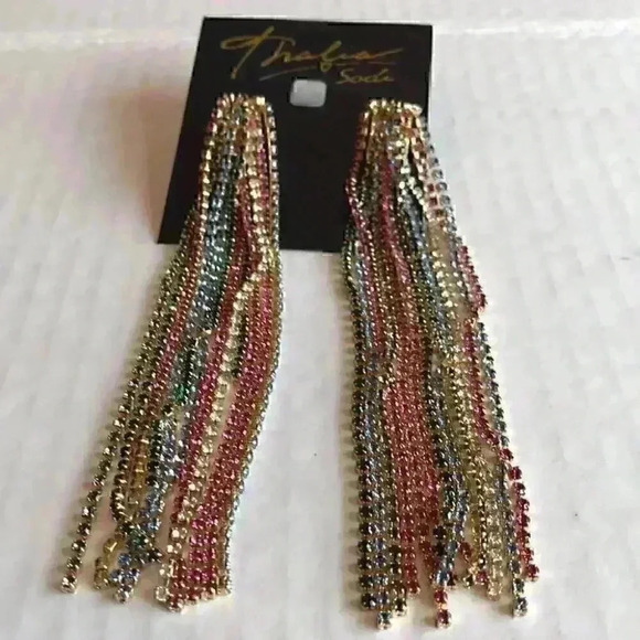 Thalia Sodi new Gold-Tone Multicolor Stran… - Picture 3 of 8